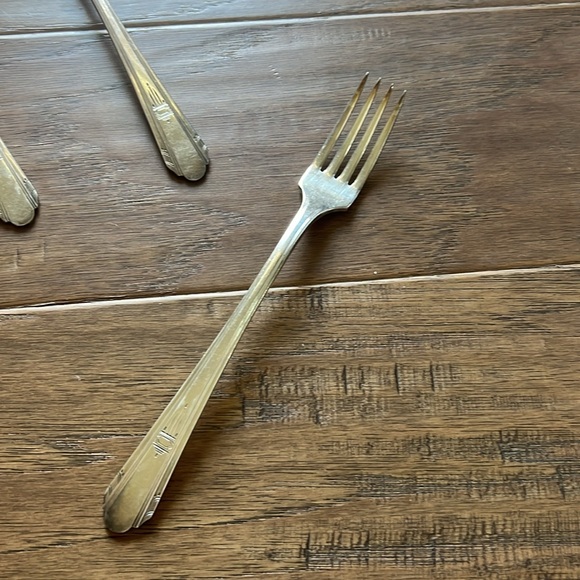WM. A. Rogers Overlaid - Vintage - Set of 6 - Forks - Picture 8 of 11